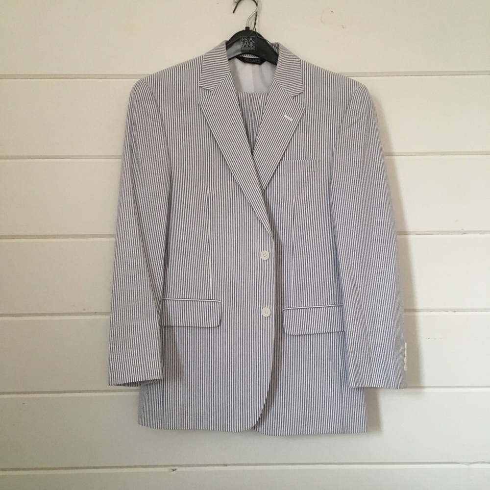 BRAND NEW Seersucker Suit